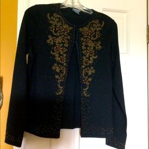 Ann Taylor Beaded sweater